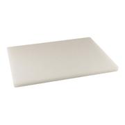 Winco 15 in x 20 in x 3/4 in White Cutting Board CBH-1520